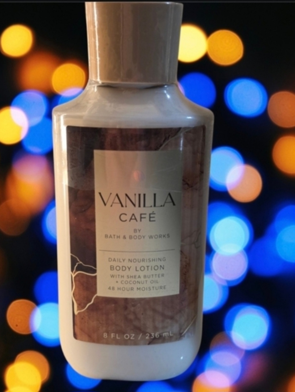 Bath & Body Works Vanilla Cafe Body Lotion 8oz W/Shea Butter & Coconut Oil NEW